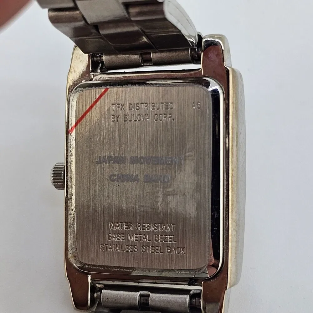 TFX by‎ Bulova Women's Watch 22MM Gray Dial Bracelet Band 6.5
